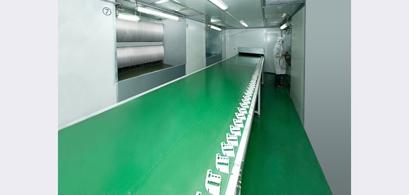 Spraying Line